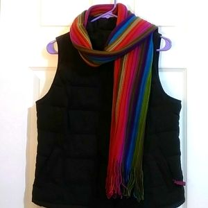 MERONA Brown Vest with Scarve